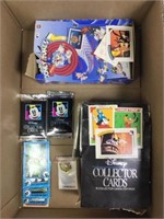 Assorted Disney & Looney Tunes Trading Cards
