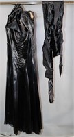 Black Silk Costume