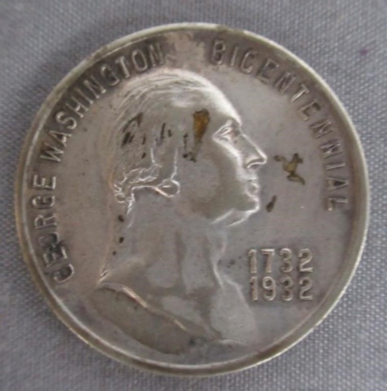 Willy's Overland 1907-1932 Silver 2-Sided Coin.