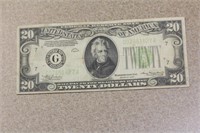 1934 Twenty Dollar Note