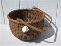 Signed Bob Whitley, 2003 Woven Nantucket Basket