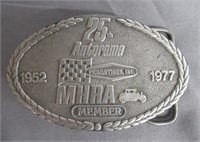 25th Auto Rama "Member" 1952-1977 Belt Buckle.
