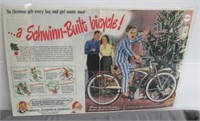 Schwinn Built Bicycle Centerfold. Original.