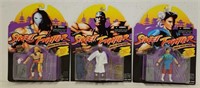 (3)1994 Capcom Street Fighter Action Figures