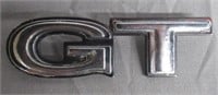 GT Original Car Emblem. Vintage.