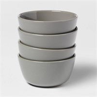 8oz 4pk Avesta Mini Bowls Gray - Threshold