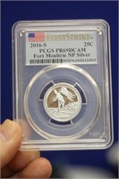 PCGS Grade 2016-S Silver Quarter