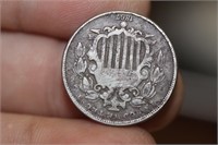 An 1867 Shield Nickel
