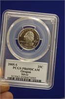 PCGS Graded Silver Quarter