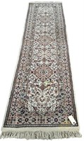 HAND KNOTTED KASHAN RUNNER