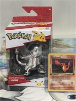 Pokemon Charmander 25th anniversary  Silver figure