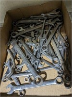 TRAY OF WRENCHES