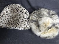 Faux Fur winter hat by Toppers' Inc & other