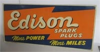Edison Spark Plug. Tin.