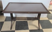 Vintage Mahogany Table Short Display Table.