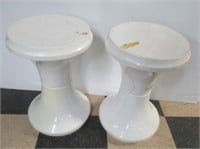 Stools. Vintage Retro Plastic Can be Painted.