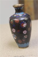 Antique Japanese Cloisonne Small Vase