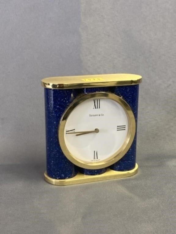 Tiffany and Co. Bureau Clock