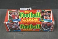 Sealed Complete Set of 1990 Topps Football Cards