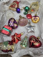Lot of Glass  Christmas Ornaments
