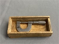 Brown and Sharpe 0-1 Micrometer