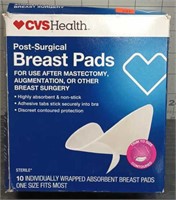 CVS post surgical breast pads