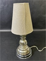 Crackled Reflective Table Lamp