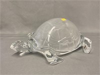 Daum France Art Glass Turtle