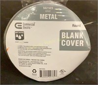 Commercial Electric Metal Blank Cover