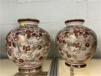 (2) Imported Pottery Vases
