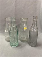 (4) Lancaster and Lebanon, PA Recovered Bottles