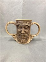 R. Pollok Art Pottery Mug