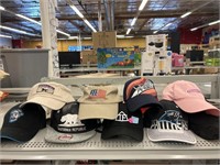 Assorter Hats and Shoes sz 8.5