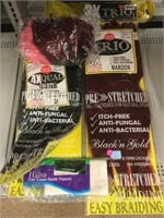 Hair extensions. Assorted