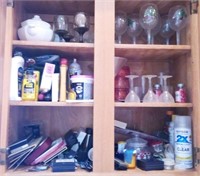 L - GLASSWARE, CLEANERS & MORE (K15)