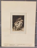 Signed Etching by J. Coughlin