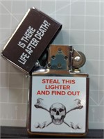 Zippo style lighter. Is there life after death?