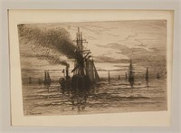 Seascape Etching