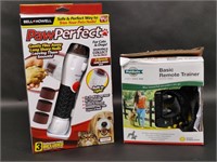 Paw Perfect Nail Trimmer & PetSafe Remote Trainer