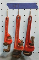 3 PC PIPE WRENCHES, 8", OTHER