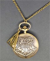 Harry Potter pocket watch necklace
