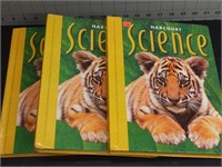 3 - Harcourt science books