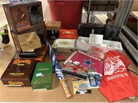 Cigar boxes, unlv cinch bag and more.