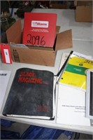 box of manuals