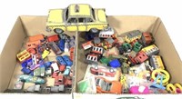 Assorted Toys, Metal Taxi Car, Tootsietoy