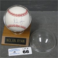 Nolan Ryan Autographed Baseball - NO COA