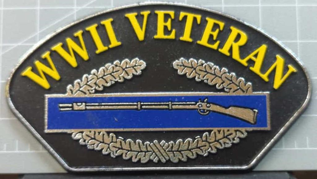 WWII veteran magnet, USA made