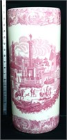Pink transfer 16in umbrella stand