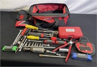 Snap On Tool Bag With Tools & Cap