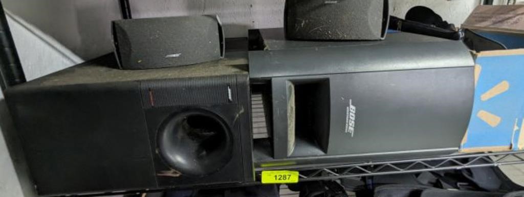 BOSE SPEAKERS AND SUBS